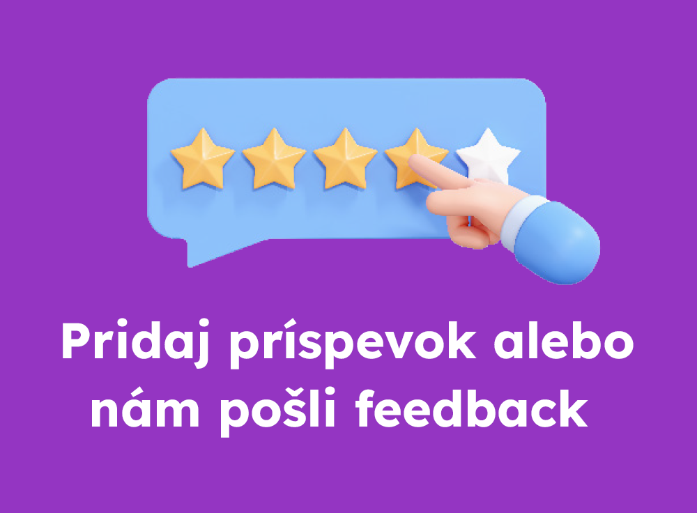 Chcem pridať obsah alebo odovzdať feedback